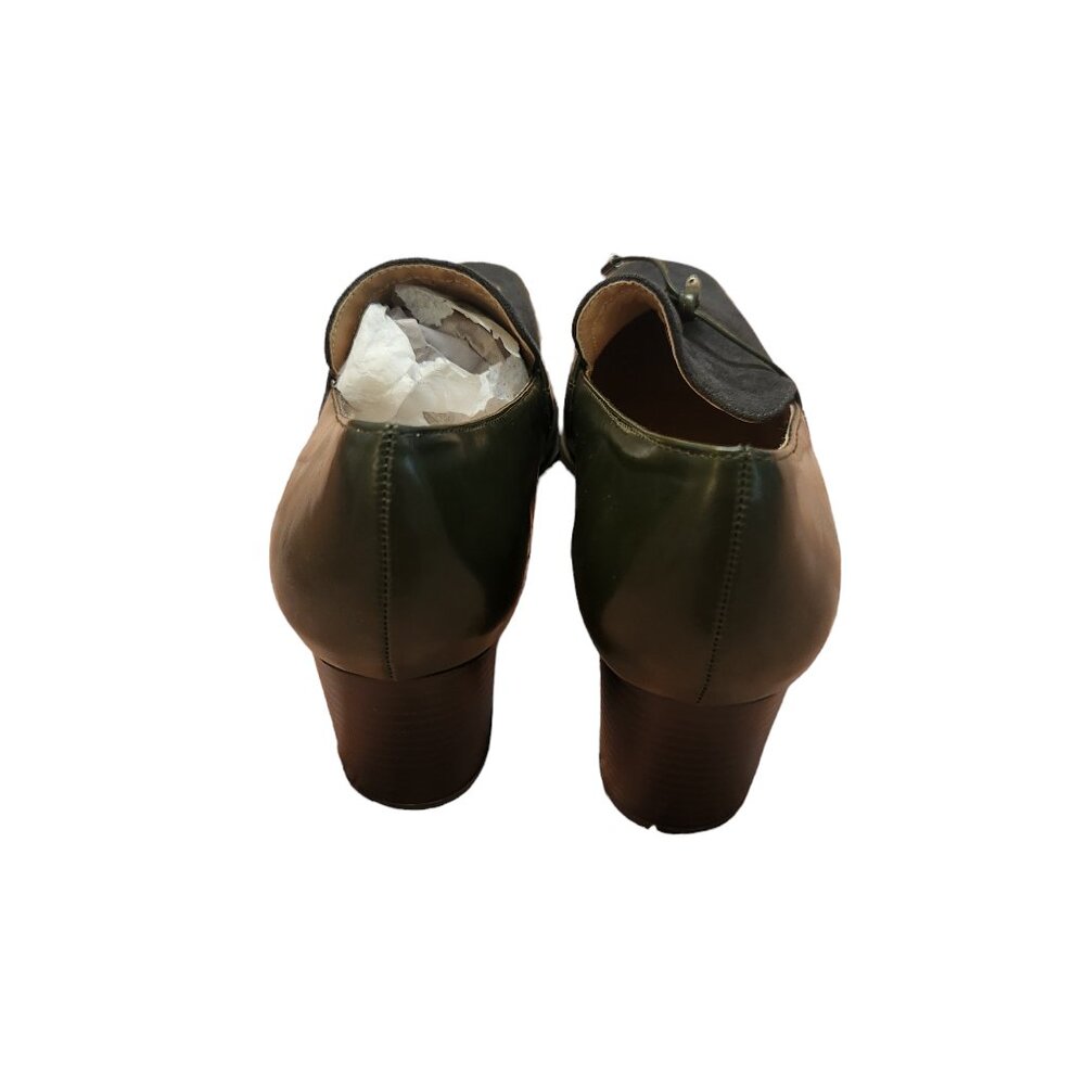 New Journee Collection Crawford Loafer Style Pumps, Square Toe, & Bow - Picture 8 of 10